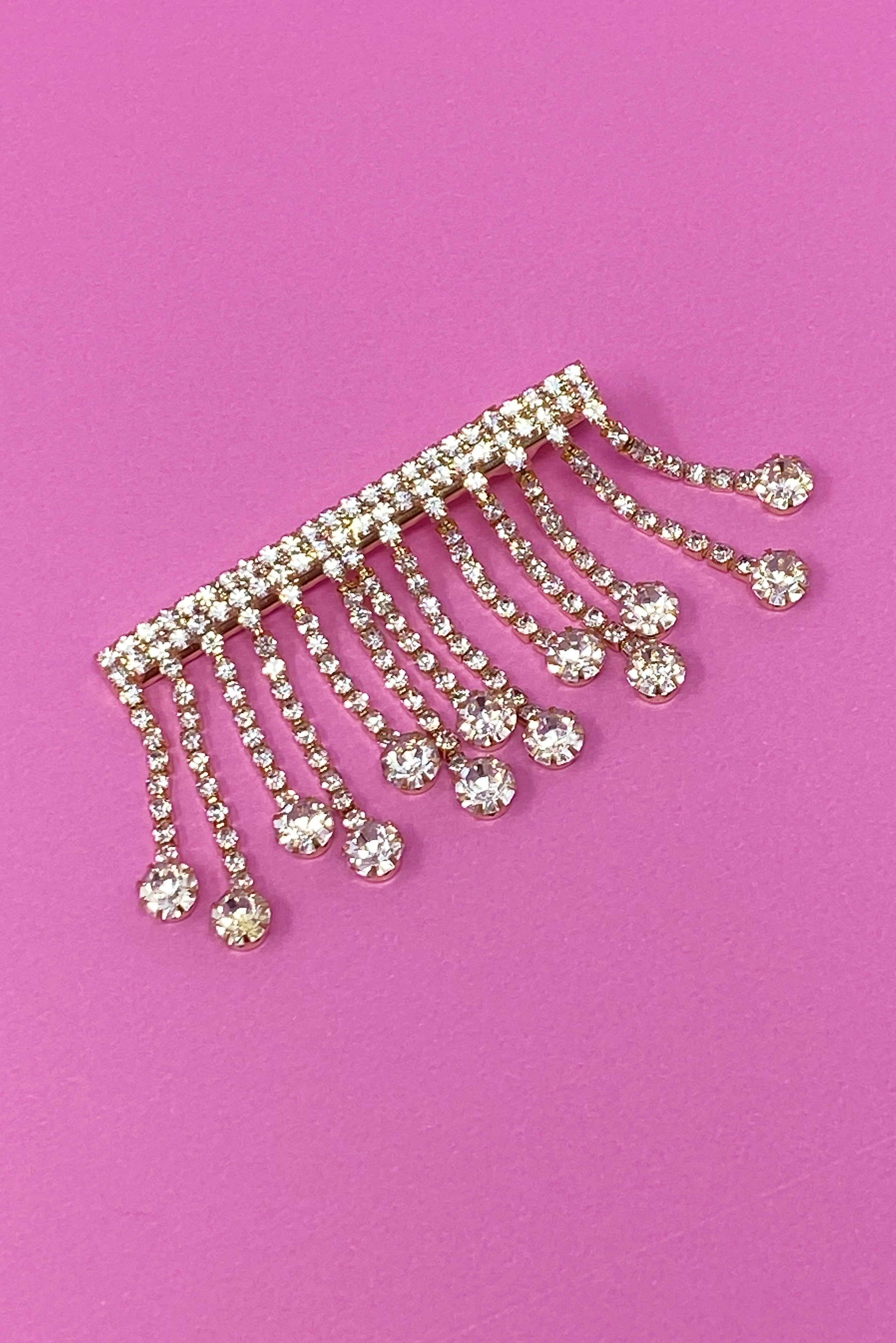 Sparkling Cascade Hair Clip