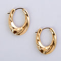 Evergold™ 14kt. Over Resin Gold Graduated Hoop Earrings