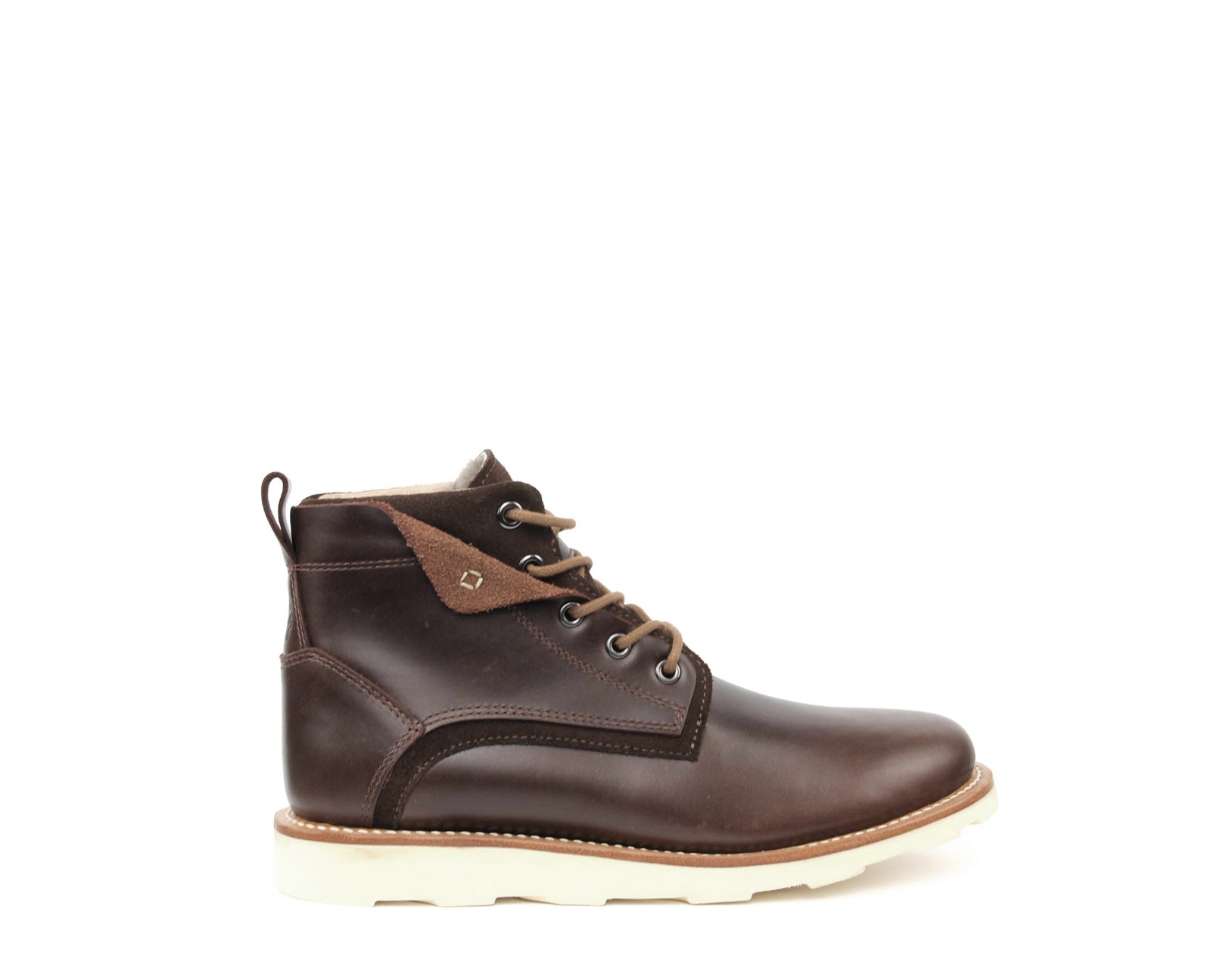 Work Boots - "Makan" - Black Cherry