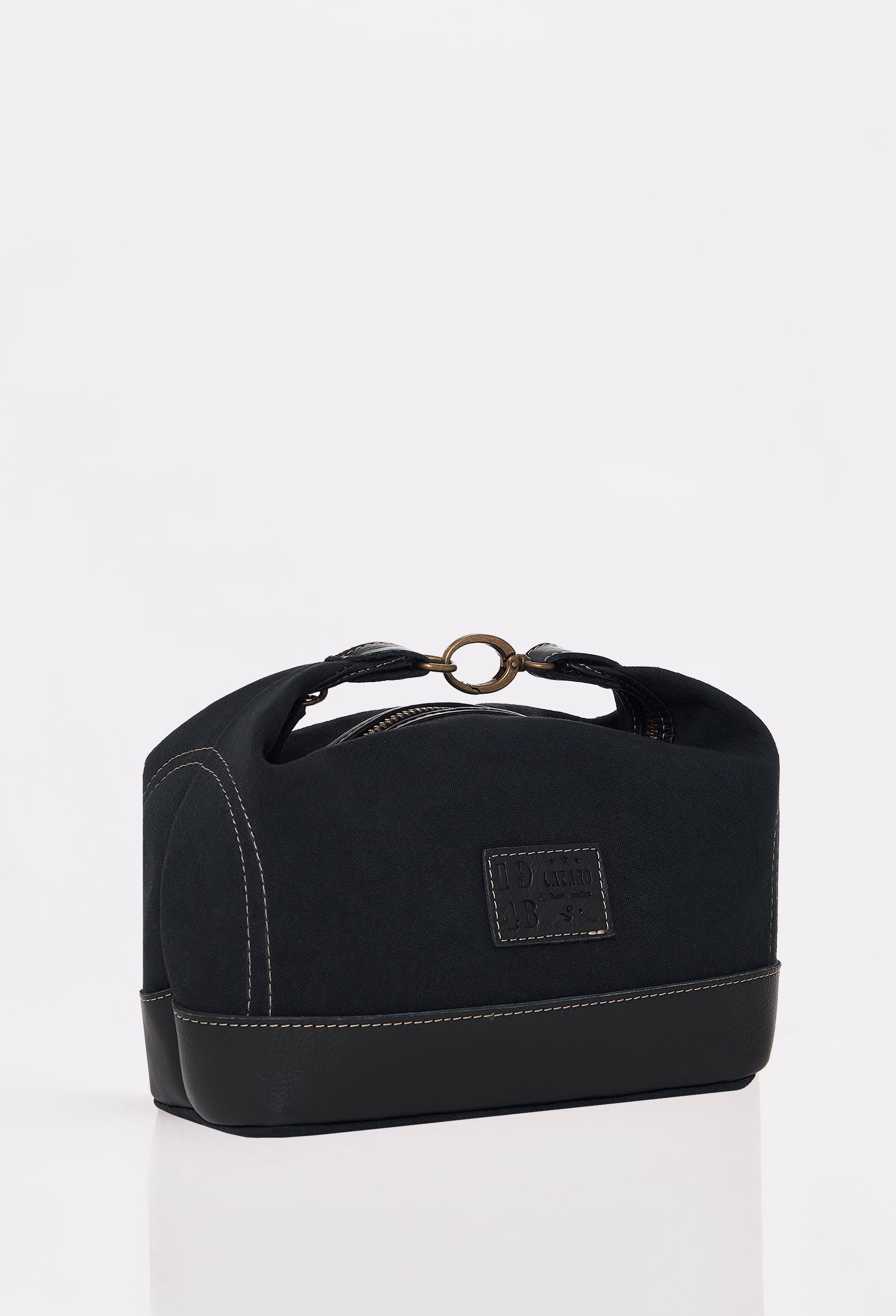 Black Canvas Toiletry Kit “Otto”