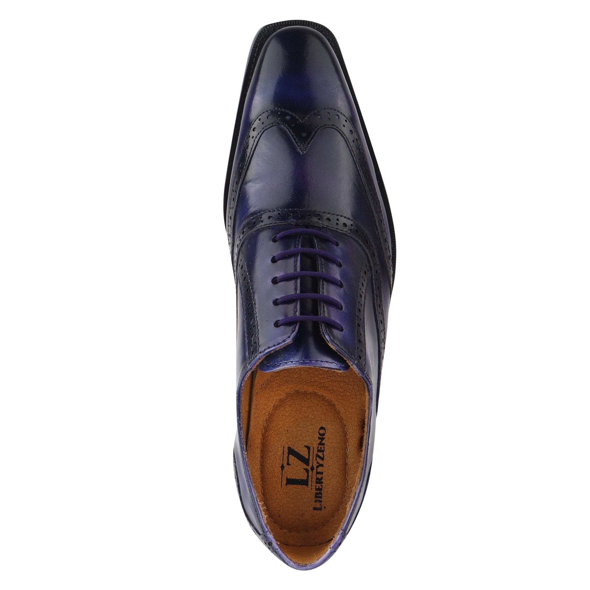 Aaron Leather Oxford Style Dress Shoes