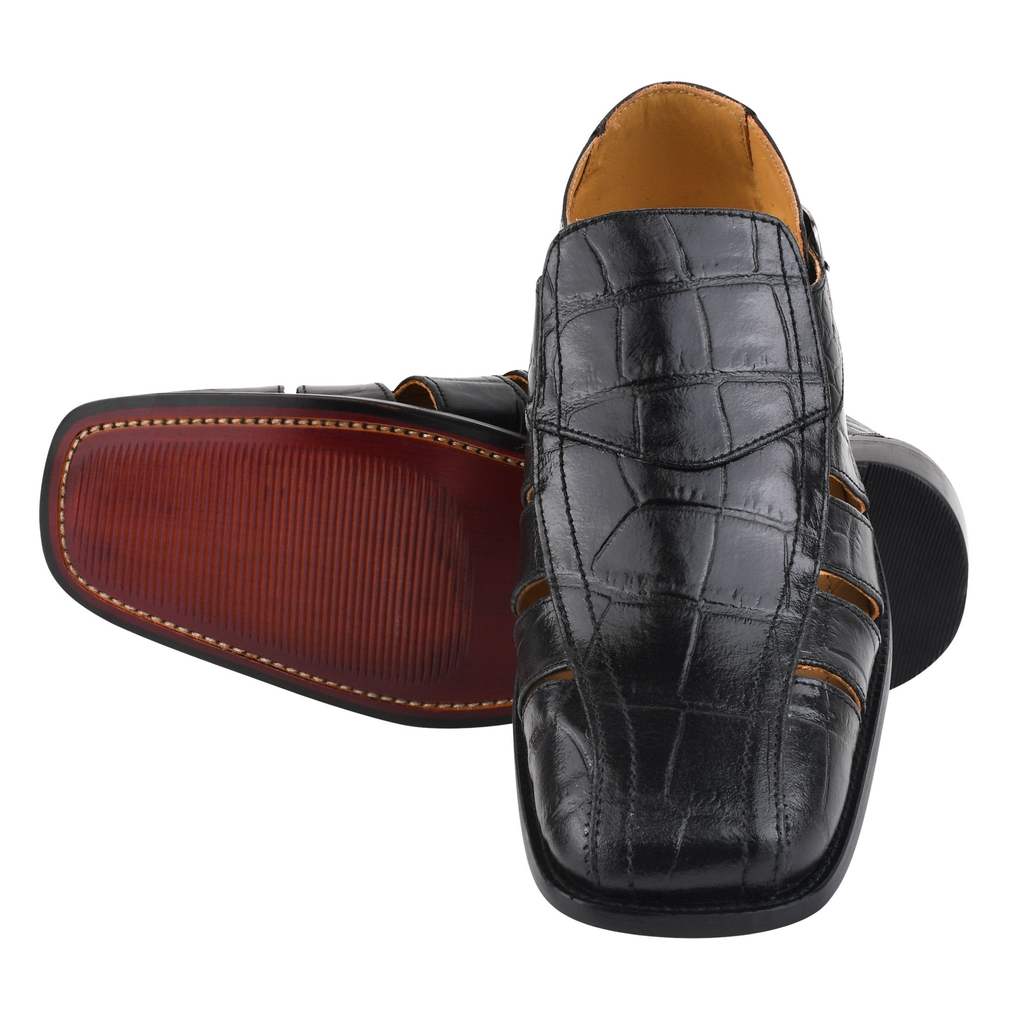 Bidwill Genuine Leather Fisherman Flat Sandals