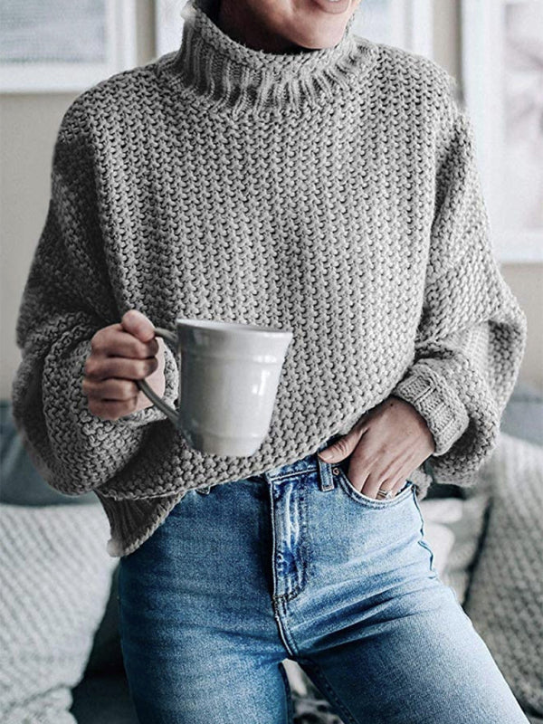 Cozy Cotton Knit Autumn-Winter Women's Sweater