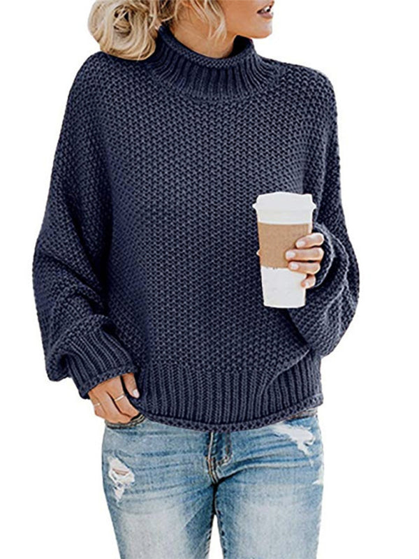 Cozy Cotton Knit Autumn-Winter Women's Sweater