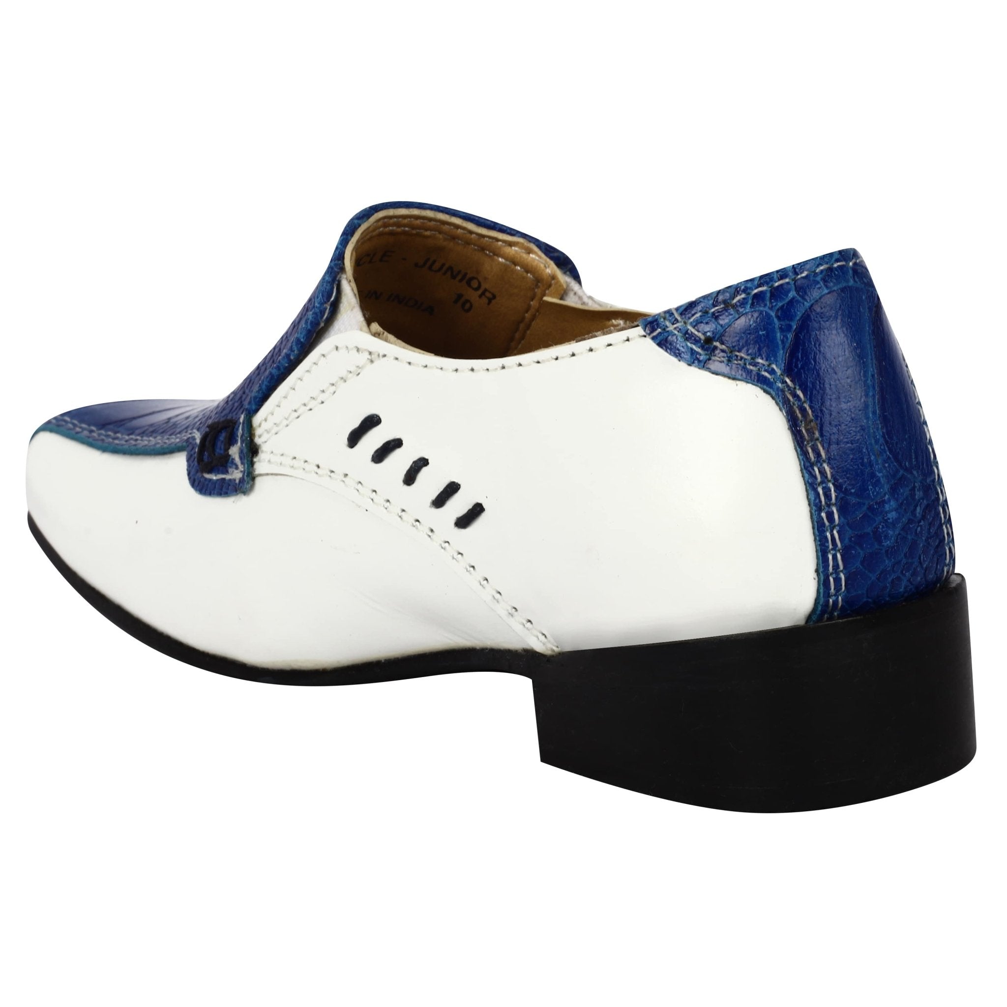 Junior Leather Loafers Dress Shoes