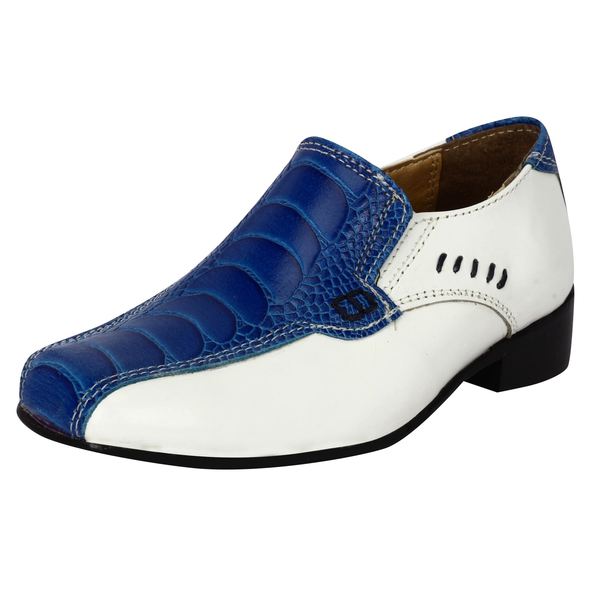 Junior Leather Loafers Dress Shoes