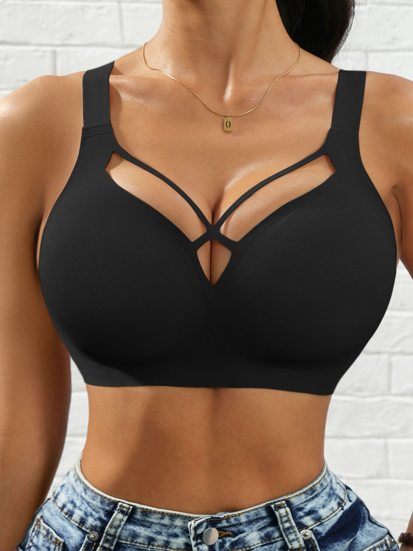 Top deportivo con espalda en U
